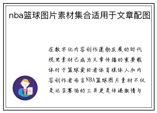 nba篮球图片素材集合适用于文章配图